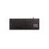 Cherry XS Touchpad tastiera Universale USB QWERTZ Tedesco Nero