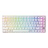 Cherry XTRFY K33 Compact Wireless tastiera Gaming USB + RF Wireless + Bluetooth QWERTY Inglese US Bianco