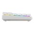 Cherry XTRFY K33 Compact Wireless tastiera Gaming USB + RF Wireless + Bluetooth QWERTY Nordic Bianco