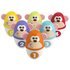 Chicco Monkey Strike 6 Birilli Bowling Bambini