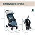 Chicco Passeggino 4 ruote GLEE Joyful Teal