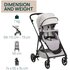 Chicco Passeggino 4 ruote SEETY Florence beige