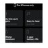 Chipolo Localizzatore Bluetooth per portafogli Nero - Funziona con l'app Apple Find My per iPhone & iPad