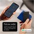 Chipolo Localizzatore Bluetooth per portafogli Nero - Funziona con l'app Apple Find My per iPhone & iPad