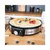 Cloer 6630 Crepiera 2 crepe Nero, Acciaio inossidabile
