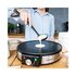 Cloer 6630 Crepiera 2 crepe Nero, Acciaio inossidabile