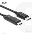 Club3D CAC-1087 cavo e adattatore video 3 m DisplayPort HDMI Nero