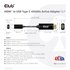 Club3D CAC-1333 cavo e adattatore video 0,22 m HDMI tipo A (Standard) USB tipo-C Nero