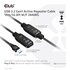 Club3D CAC-1405 cavo USB 10 m USB 3.2 Gen 2 (3.1 Gen 2) USB A Nero