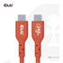 Club3D CAC-1511 cavo USB 1 m USB 2.0 USB C Arancione