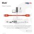 Club3D CAC-1511 cavo USB 1 m USB 2.0 USB C Arancione