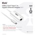 Club3D CAC-1519 adattatore per inversione del genere dei cavi USB-C RJ-45 Bianco