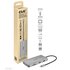 Club3D CSV-1594 replicatore di porte e docking station per laptop USB 3.2 Gen 1 (3.1 Gen 1) Type-C Nero, Grigio