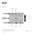 Club3D CSV-1594 replicatore di porte e docking station per laptop USB 3.2 Gen 1 (3.1 Gen 1) Type-C Nero, Grigio