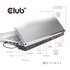 Club3D USB 3.2 Gen 1 C Triple Display Dynamic 100W PD Charging Dock The 5 X USB-A Ports Docking USB 3.2 Gen 1 Type-C Nero