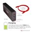 Club3D USB 3.2 Gen 1 C Triple Display Dynamic 100W PD Charging Dock The 5 X USB-A Ports Docking USB 3.2 Gen 1 Type-C Nero