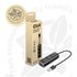 Club3D USB 3.2 Gen1 Type-A, 3 Ports Hub with Gigabit Ethernet