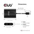 Club3D USB3.2 Gen1 Type A to DisplayPort1.2 Dual Monitor 4K60Hz Video Splitter