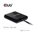 Club3D USB3.2 Gen1 Type A to DisplayPort1.2 Dual Monitor 4K60Hz Video Splitter