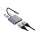 CONCEPTRONIC DONN13G replicatore di porte e docking station per notebook Cablato USB 3.2 Gen 1 (3.1 Gen 1) Type-C Grigio