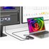 CONCEPTRONIC DONN14G replicatore di porte e docking station per notebook Cablato USB 3.2 Gen 1 (3.1 Gen 1) Type-C Grigio