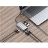 CONCEPTRONIC DONN21G replicatore di porte e docking station per notebook Cablato USB 3.2 Gen 1 (3.1 Gen 1) Type-C Grigio