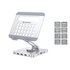 CONCEPTRONIC DONN26G carrello e supporto multimediale Argento Tablet