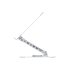CONCEPTRONIC DONN27G supporto per laptop Supporto per computer portatile Argento