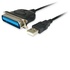 CONCEPTRONIC Equip 133383 cavo di interfaccia e adattatore USB 2.0 IEEE1284 Nero