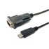 CONCEPTRONIC Equip 133392 cavo seriale Nero 1,5 m USB tipo-C DB-9