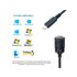CONCEPTRONIC Equip 133392 cavo seriale Nero 1,5 m USB tipo-C DB-9