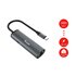 CONCEPTRONIC Equip 133486 hub di interfaccia USB tipo-C 1000 Mbit/s Nero, Grigio