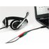 CONCEPTRONIC Equip 147943 cavo audio 1,5 m 2 x 3.5mm 3.5mm Nero