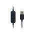 CONCEPTRONIC Equip 245305 cuffia e auricolare Cablato A Padiglione Ufficio USB tipo A Nero