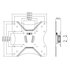CONCEPTRONIC Equip 650401 supporto da parete per tv a schermo piatto 42