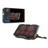 CONCEPTRONIC ERGO Cooling Pad Base di raffreddamento per laptop da gaming a 6 ventole con porta smartphone, RGB - Fino a 17