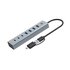 CONCEPTRONIC HUBBIES20GP hub di interfaccia USB 3.2 Gen 1 (3.1 Gen 1) Type-C 5000 Mbit/s Grigio