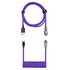 Cooler Master Coiled Keyboard Cable Blue Purple - Cavo tastiera a spirale