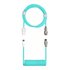 Cooler Master Coiled Keyboard Cable Cyan - Cavo tastiera a spirale