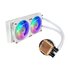 Cooler Master MasterLiquid PL240 Flux White Edition liquido 12 cm Bianco