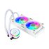 Cooler Master MasterLiquid PL240 Flux White Edition liquido 12 cm Bianco