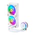 Cooler Master MasterLiquid PL240 Flux White Edition liquido 12 cm Bianco
