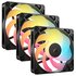 Corsair Confezione da tre ventole PWM con rotori inversi da 120 mm RS120-R ARGB