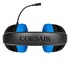 Corsair HS35 Cuffie Stereofonico Cavo Gaming Nero, Blu