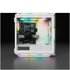 Corsair iCUE 5000T RGB Tempered Glass Mid-Tower Smart Case, White Scatola aperta Confezione originale aperta DIFETTO NELLA CHIUSURA PANNELLO POSTERIORE