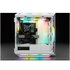 Corsair iCUE 5000T RGB Tempered Glass Mid-Tower Smart Case, White Scatola aperta Confezione originale aperta DIFETTO NELLA CHIUSURA PANNELLO POSTERIORE