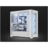 Corsair iCUE 5000X RGB QL Edition Tempered Glass Mid-Tower Smart Case, True White