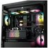 Corsair iCUE 5000X RGB Tempered Glass Mid-Tower Smart Case, Black