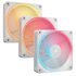 Corsair iCUE LINK LX120-R RGB 12 cm Bianco 3 pz
