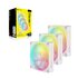 Corsair iCUE LINK LX120 RGB 12 cm Bianco 3 pz